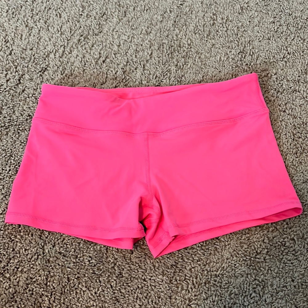 Hot pink gym shorts- NWOT